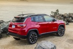 2020 Jeep Compass Limited 4WD in Redline Pearlcoat - Static Rear Right Three-quarter View
